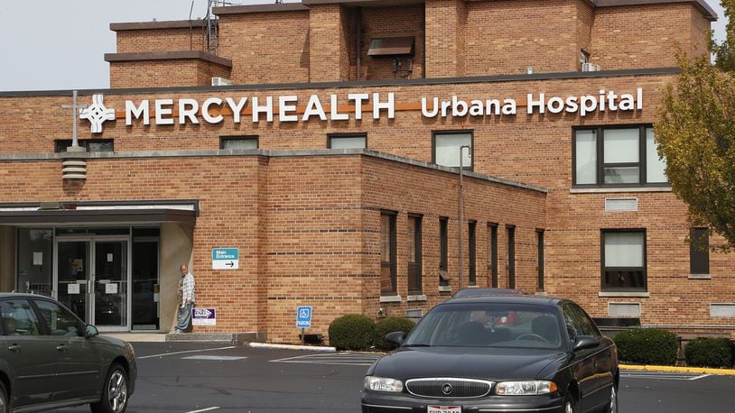 Mercy Health-Urbana Hospital. Bill Lackey/Staff