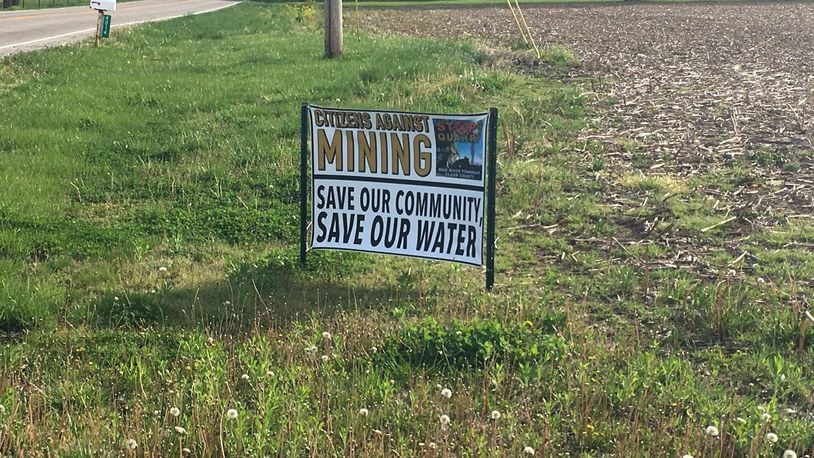 Citizens Against Mining is a group of residents against the proposed gravel pit in Enon.