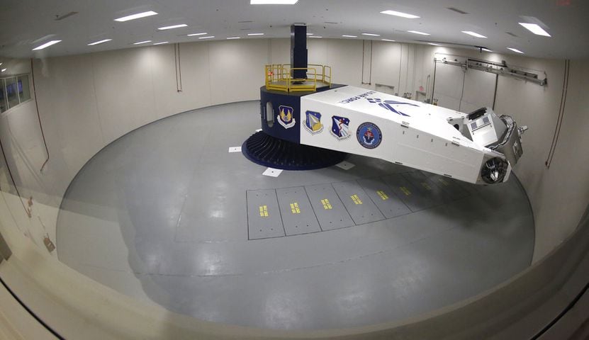 World’s most advanced centrifuge now spinning fighting pilots at Wright-Patt