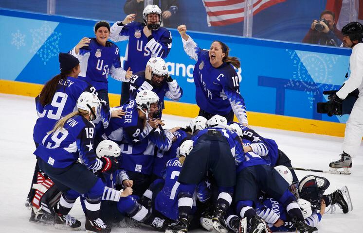 Photos: 2018 Winter Olympics: U.S. women's hockey team wins gold