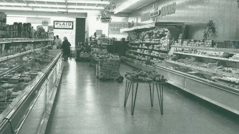 Shown here is one of the local A&P Supermarkets in 1966. PHOTO COURTESY OF THE CLARK COUNTY HISTORICAL SOCIETY