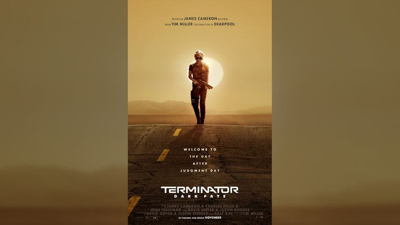 Linda Hamilton stars as Sara Connor in "Terminator: Dark Fate," scheduled for release Nov. 1.
