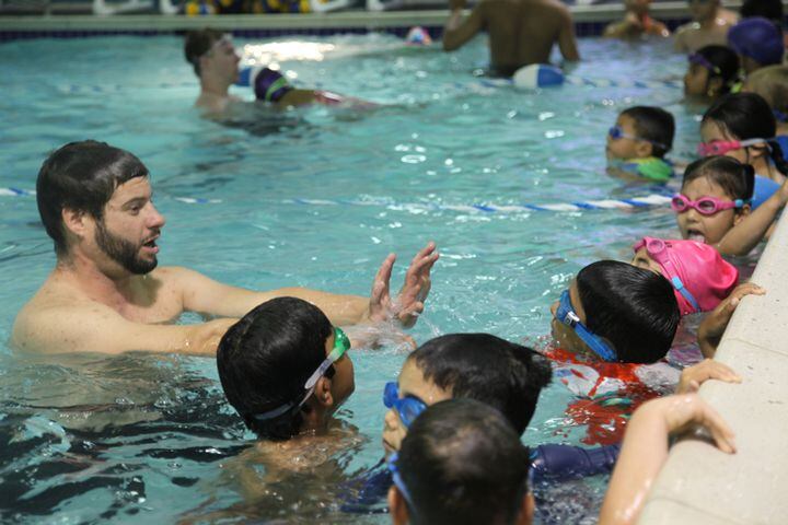 World's Largest Swimming Lesson record attempt