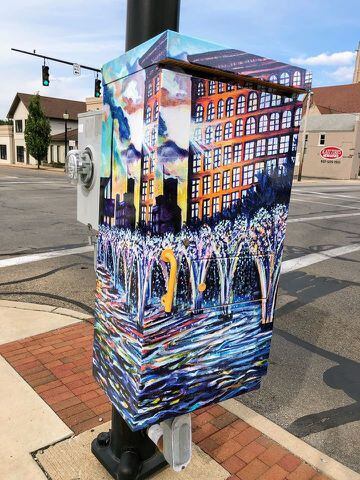 Downtown Springfield signal boxes get artistic upgrade