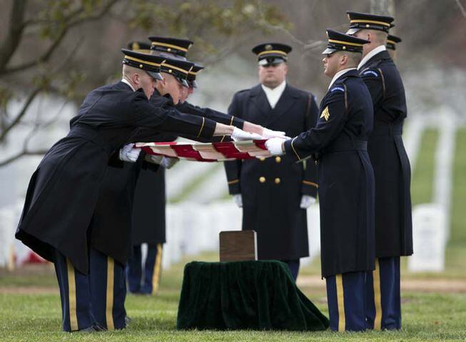 Arlington Funeral for soldier killed in Afghanistan