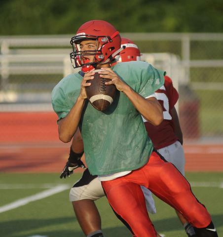 Trotwood-Madison football scrimmage