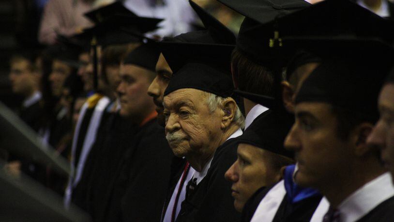 Allen Fleming, 88, graduated from the University of North Georgia.