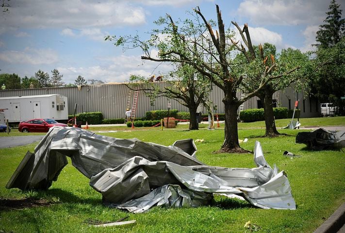 Tornado damage Tipp City