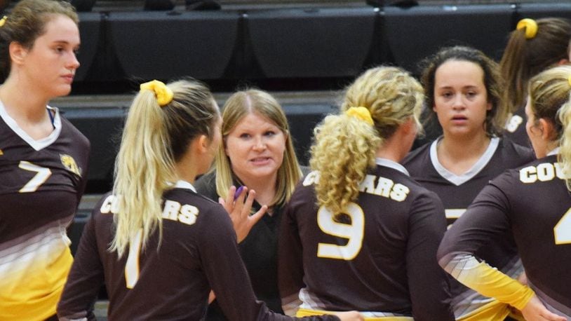 Kenton Ridge volleyball looks to continue its winning ways under new head coach Megan Beal, a former player for the Cougars and a coach’s daughter. CONTRIBUTED PHOTO