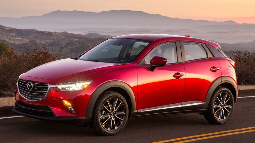 All 2017 Mazda CX-3 models come standard with a 146-horsepower SKYACTIV-G 2.0-liter engine paired with a six-speed automatic transmission, featuring Sport mode. Mazda photo