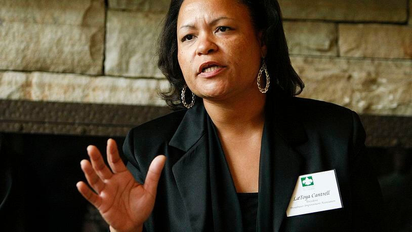 LaToya Cantrell was elected mayor of New Orleans on Saturday night.